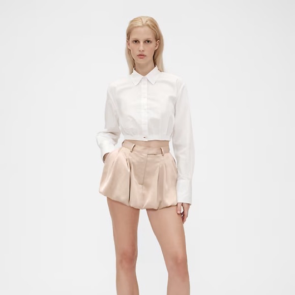 GAP Dresses & Skirts - NWOT GapStudio Beige Bubble Mini Skort